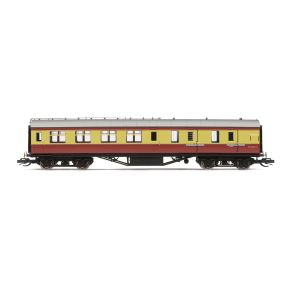 Hornby TT4038 TT Gauge LMS 57ft Period III Brake Third Coach M5769M BR Crimson & Cream