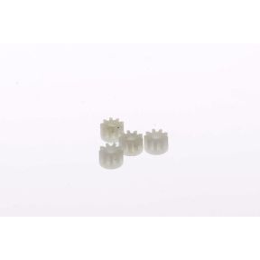 Scalextric W8100 White Pinion Gears Pack Of 4